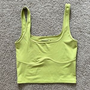 Abercrombie Seamless Fabric Squareneck Corset Tank